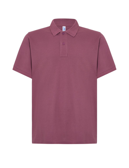 JHK Koszulki polo Męskie POLO PORA 210 JH DP - Dusty Purple