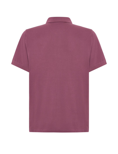 JHK Koszulki polo Męskie POLO PORA 210 JH DP - Dusty Purple