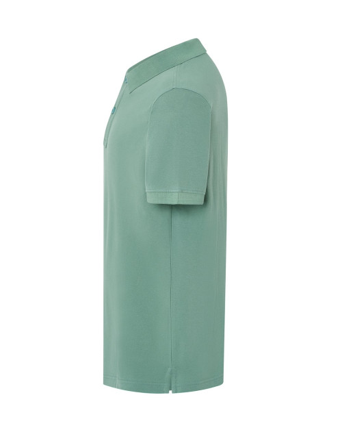 JHK Koszulki polo Męskie POLO PORA 210 JH MO - MOSS GREEN