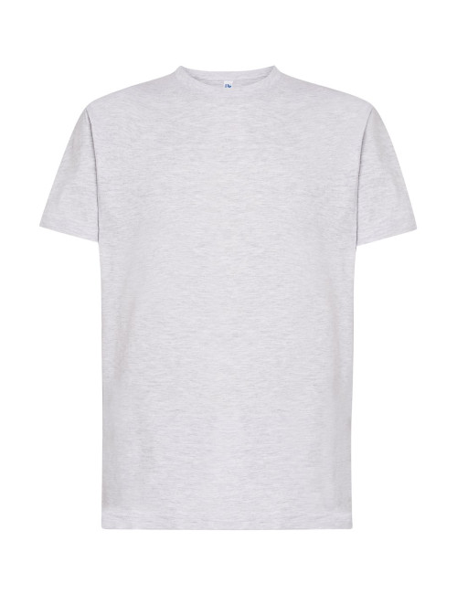 JHK Herren TSR 160 REGULAR COMBED AS T-Shirt - Aschmeliert