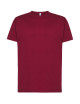 JHK Herren TSR 160 REGULAR COMBED BU T-Shirt - Burgunderrot