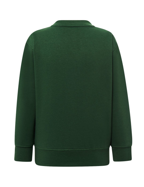 JHK Kinder-Sweatshirt SWRK 290 KID SWEATSHIRT BG - Flaschengrün