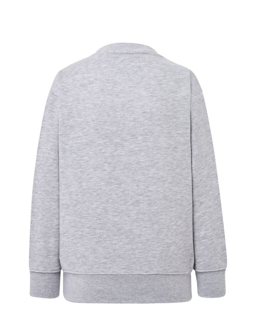 JHK Bluza Dresowa Dziecięce SWRK 290 KID SWEATSHIRT AS - Ash Melange