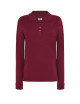 JHK Koszulki poloDamskie POPL 200 LS BU - Burgundy