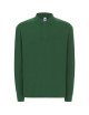 JHK Men`s Polo Shirts POLO PORA 210 LS BG - Bottle Green