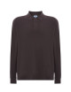 JHK Herren-Polohemden POLO PORA 210 LS GF - Graphit