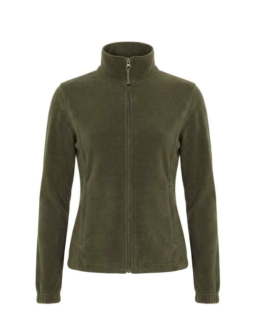 JHK Damen-Fleecejacke FLRL 300 FG – Waldgrün