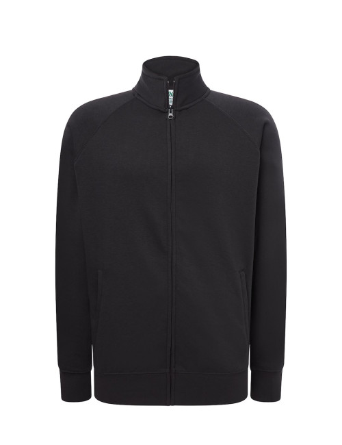 JHK Herren-Sweatshirt mit durchgehendem Reißverschluss CHC – Anthrazit