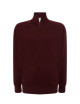 JHK Bluzy Dresowe Męskie FULL ZIP SWEATSHIRT CA - Cardinal