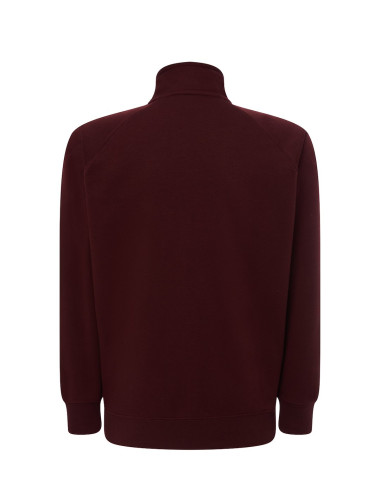 JHK Men`s Full Zip Sweatshirts CA - Cardinal