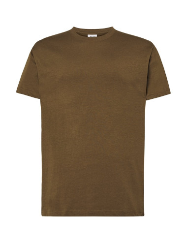 JHK Men`s TSUA 150 SLIM FIT T-SHIRT KH - Khaki