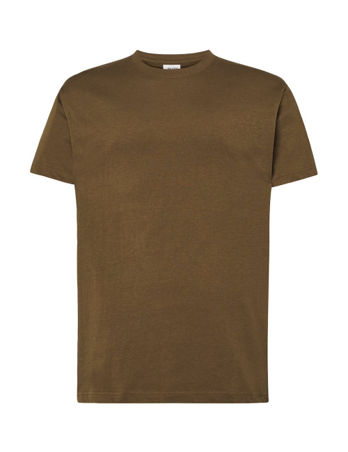 JHK Men`s TSUA 150 SLIM FIT T-SHIRT KH - Khaki