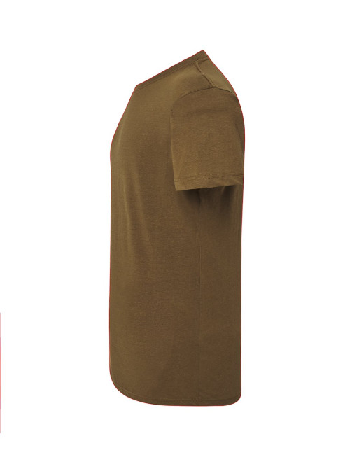 JHK Men`s TSUA 150 SLIM FIT T-SHIRT KH - Khaki