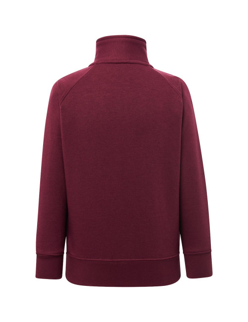 JHK KID FULL ZIP BU Children`s Sweatshirt - Burgundy