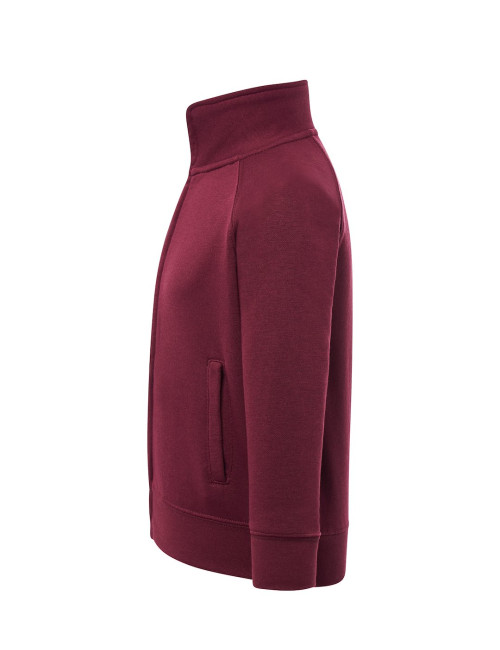 JHK KID FULL ZIP BU Children`s Sweatshirt - Burgundy
