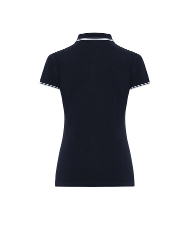 JHK Koszulki polo Damskie POPL 200 NYWH - Navy/White