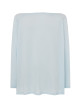 JHK Women's T-shirt TSUL MLDV MALADIVAS SKN - Sky Blue Neon
