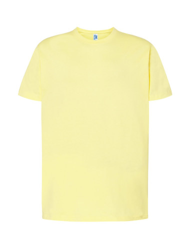JHK Men's T-Shirt TSRA 190 PREMIUM LY - Light Yellow