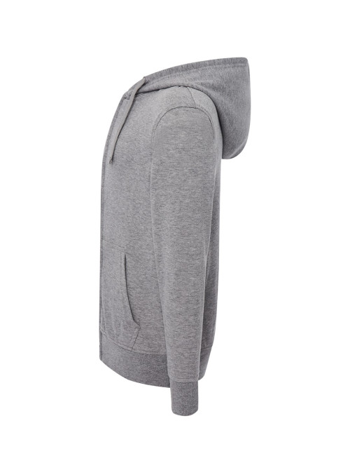JHK Women's Sweatshirt JHK SWULHOOD 240 GM - Grey Melange