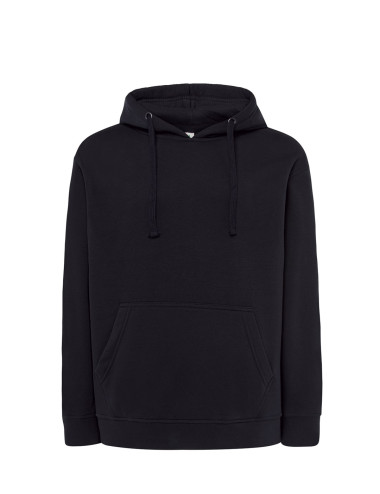 JHK Bluza dresowa męska KANGAROO 320 SWEATSHIRT NY - Navy