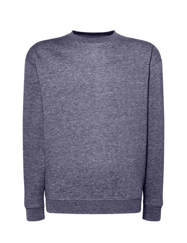 JHK Men's Sweatshirt SWRA 290 SWEATSHIRTDNH - Denim Heather