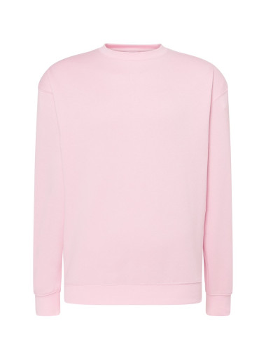 JHK Men's Sweatshirt SWRA 290 SWEATSHIRTML - Mauve Light