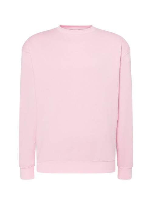 JHK Men's Sweatshirt SWRA 290 SWEATSHIRTML - Mauve Light