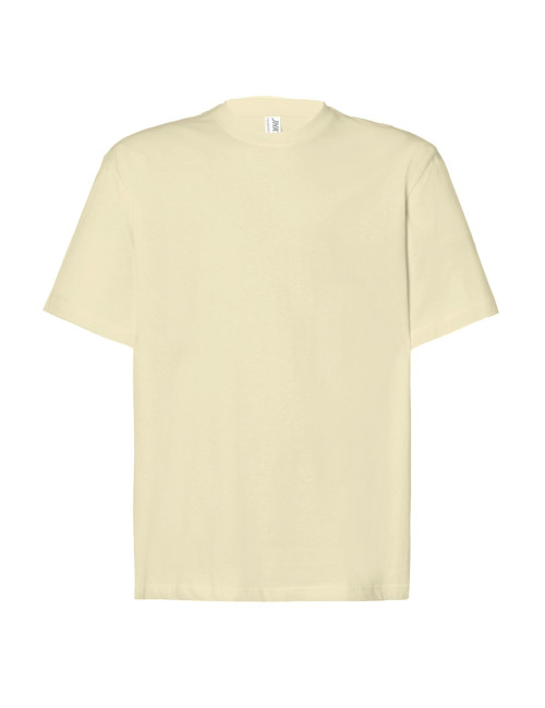 JHK Men's T-Shirt TSUA OVER SIZE BT-Buttercream