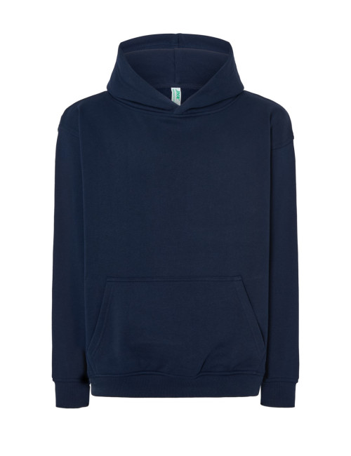 JHK Bluza dresowa męska KANGOROO OVERSIZE NY - Navy