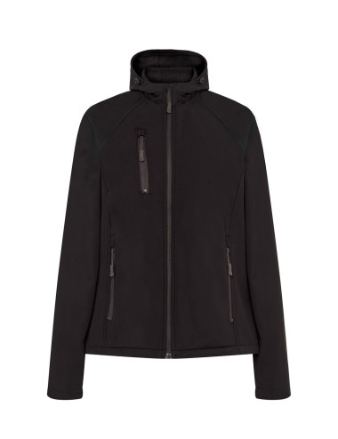 Kurtka damska JHK SOFTSHELL LADY BK czarna - P&M