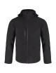 JHK Men's softshell jacket SOFTSHELL HOOD MOONTEX KING BK - Black