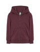 JHK Kinder-Sweatshirt mit Kapuze - Burgunderrot