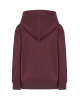 JHK Kinder-Sweatshirt mit Kapuze - Burgunderrot
