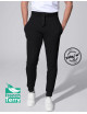 Spodnie dresowe JHK PANTS CUFF FRENCH TERRY czarne - P&M