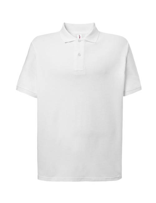 Herren-Polo JHK JT POLO WH Weiß