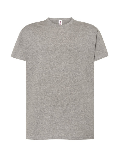 Koszulka męska JHK JT 150 GM Grey Melange - P&M