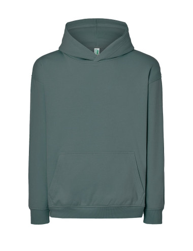 JHK Men's KANGOROO OVERSIZE TE Sweatshirt - Teal