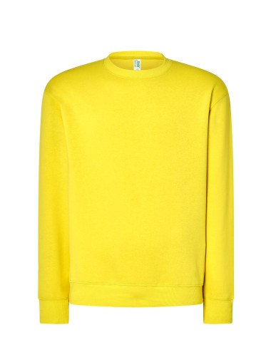 JHK Herren-Sweatshirt SWRA 290 – Zitronengelb