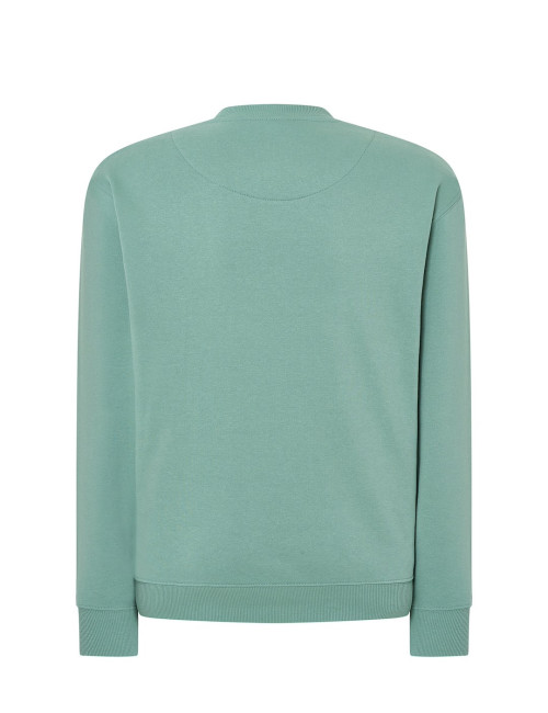 JHK Bluza dresowa męska SWRA 290 SWEATSHIRTMO - MOSS GREEN