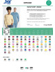 JHK Bluza dresowa męska SWRA 290 SWEATSHIRTMO - MOSS GREEN