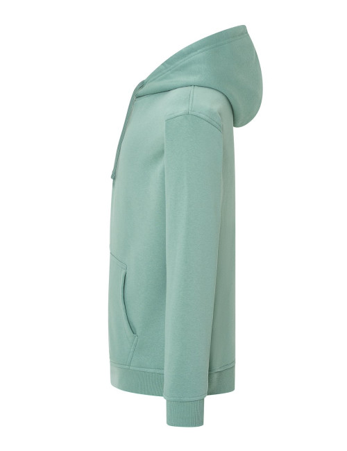 JHK Bluza dresowa męska SWRA KNG KANGAROO MO - MOSS GREEN