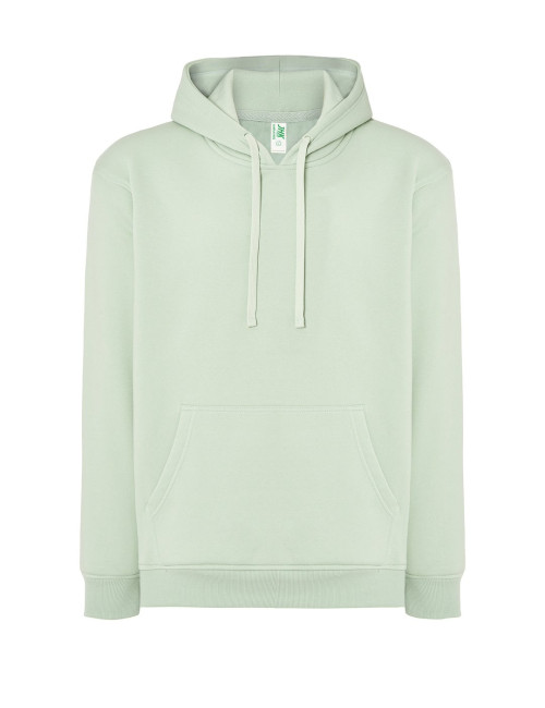 JHK Bluza dresowa męska SWRA KNG KANGAROO IB - Ice Blue