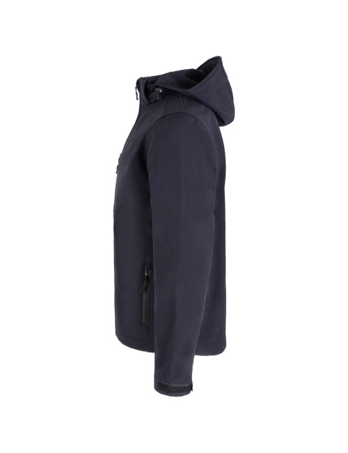 JHK Men's softshell jacket SOFTSHELL HOOD MOONTEX KING NY - Navy