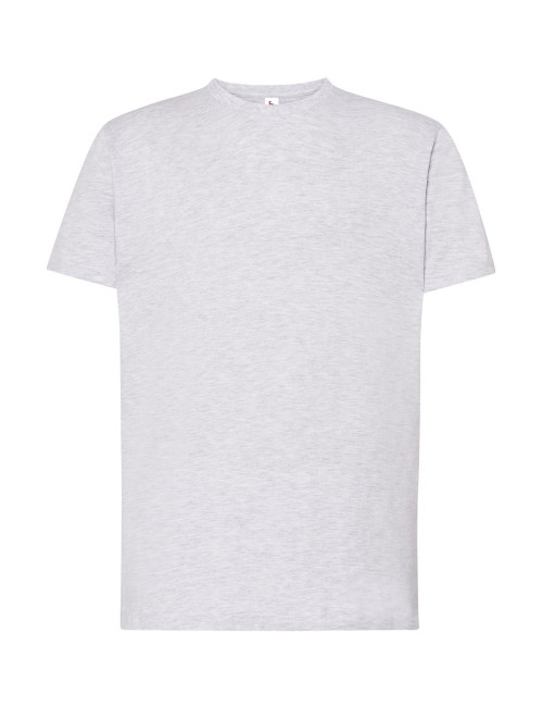 JHK Men's T-Shirt TJ 150 AS - Ash Melange
