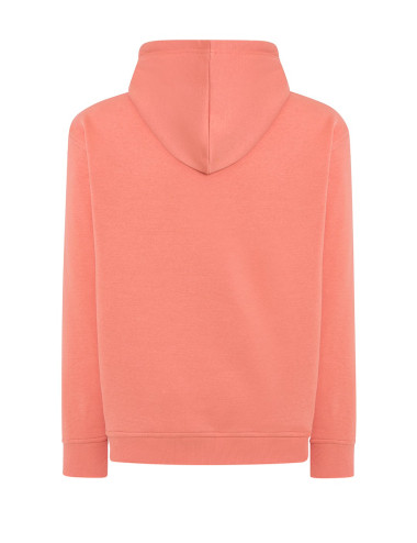 JHK Bluza dresowa męska SWRA KNG KANGAROO CO - Coral