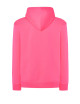 JHK Bluza dresowa męska SWRA KNG KANGAROO FUF - Fucsia Fluor