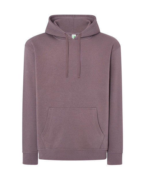 JHK Bluza dresowa męska SWRA KNG KANGAROO LP - LIGHT PURPLE
