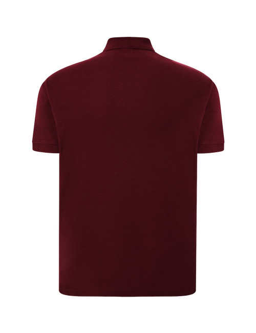 JHK Herren-Poloshirt JT POLO CA - Kardinalrot