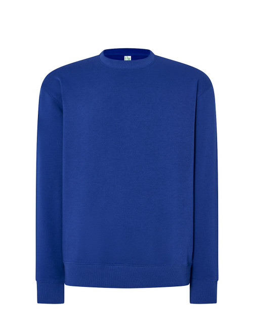 JHK Bluza dresowa męska SWRA 290 SWEATSHIRTKB - KLEIN BLUE
