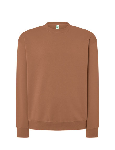 JHK Bluza dresowa męska SWRA 290 SWEATSHIRTMM - Mocha Mousse